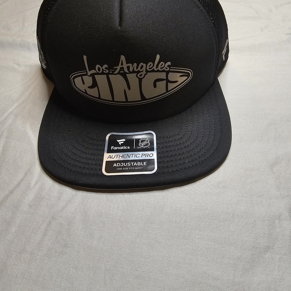 Men's Fanatics Black/Silver Los Angeles Kings Authentic Pro Hometown Rink Foam - Picture 1 of 3